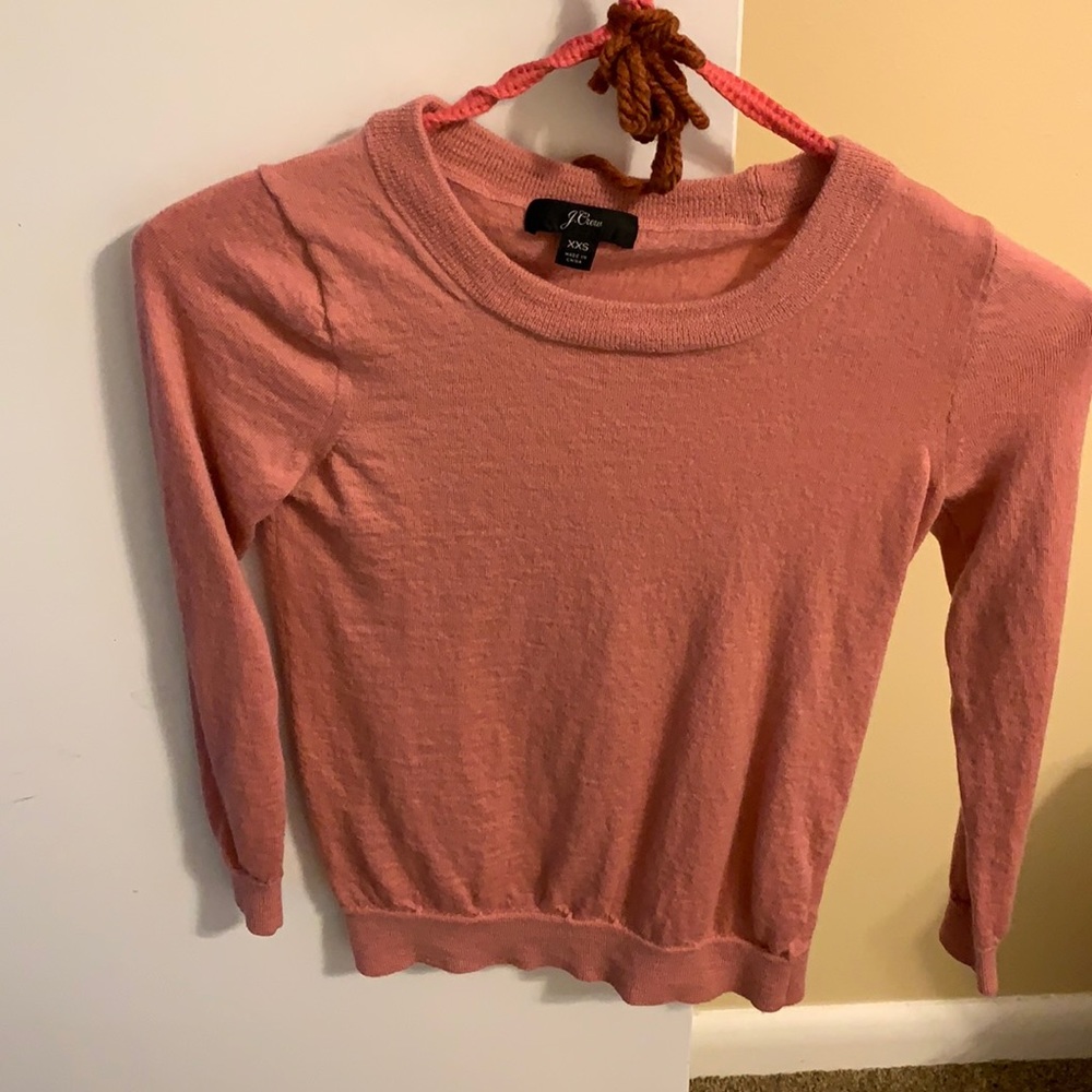 J.Crew Pink sweater